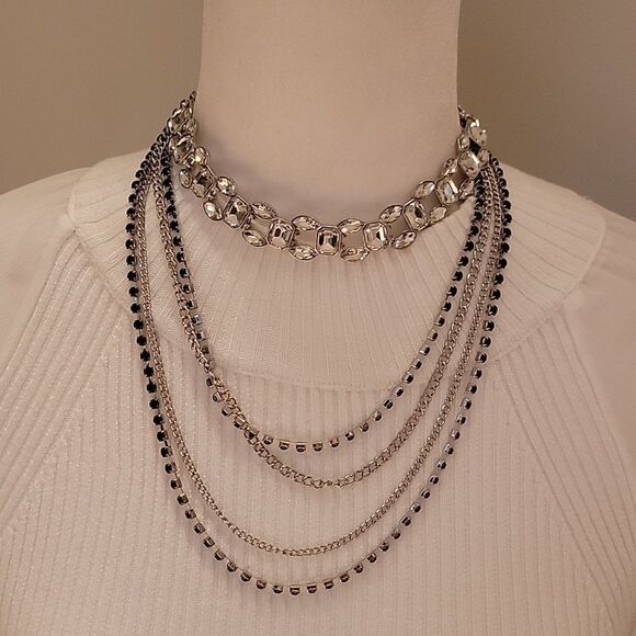 NWT  Thalia Sodi layered necklace - Picture 1 of 4